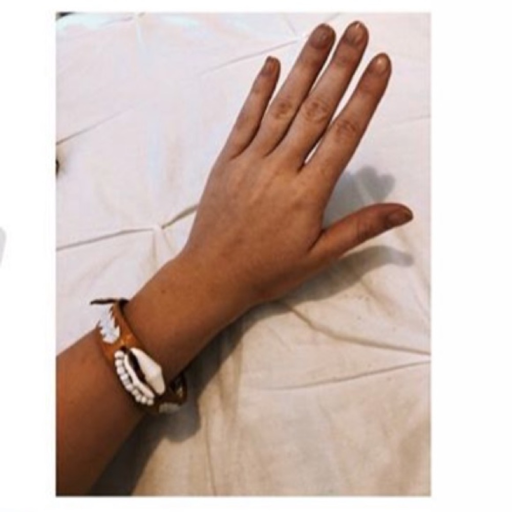 Leather handmade bracelet